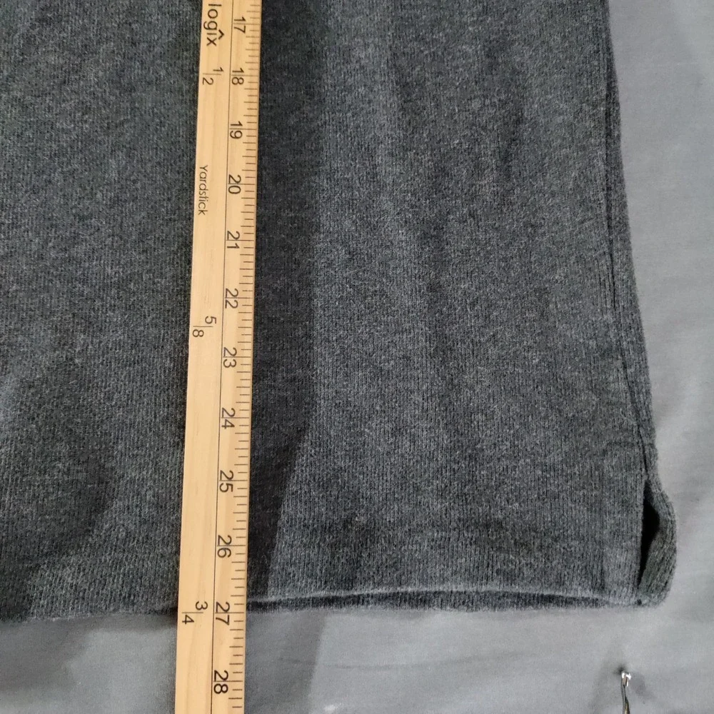 Polo Ralph Lauren Gray Mock Neck 1/4 Zip Pullover‎ Long Sleeve Y2K Sweater Men L